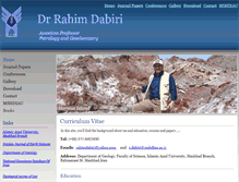 Tablet Screenshot of drdabiri.mshdiau.ac.ir